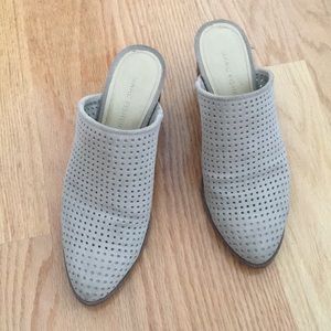 Marc Fisher Suede Taupe Mules - ALL MUST GO SALE!